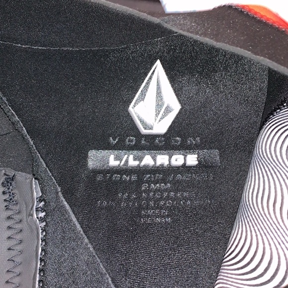 Volcom 2mm Men's STONE Front Zip Wetsuit Jacket - Picture 6 of 6